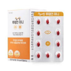 葉黃素迷你膠囊, 60顆, 1盒