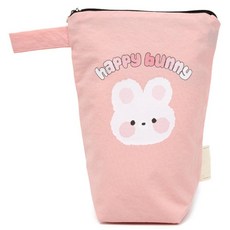 semoms 圓滾滾雙面防水漱口杯收納袋, 快樂的兔子