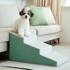 Theplae Didim 防滑寵物階梯, 常綠色, 1個