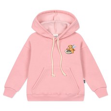 nykids 兒童用 Teddy Island 刷毛寬鬆連帽T恤 T095