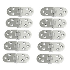 180度折疊式縫紉機鉸鍊 銀色, 10個