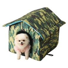 둥둥펫 반려동물 겨울집, 밀리터리, 1개