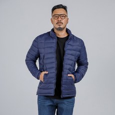 파이브엑스라지 남성용 다운 라이크 지퍼 포인트 패딩 집업 PD15