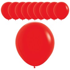 Sempertex 氣球 45cm, 紅色, 10個