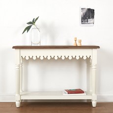 마타하리 콘솔, 우드 + 크림화이트