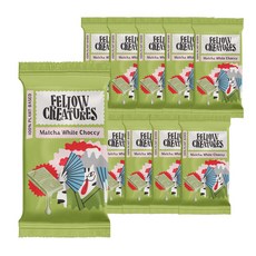 Fellow Creatures抹茶白巧克力, 70g, 10入