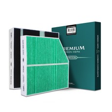 Filter for you 高級綠色HEPA汽車冷氣濾網, CFUP204(Benz,EQC,C/E Class,GLC), 1個