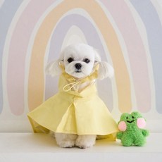 BENNYS 寵物斗篷雨衣, 黃色