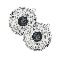 Syracuse 電磁爐保護墊 圓形 森林灰色, 符號:灰色, 2個