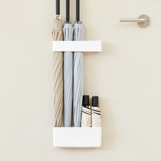 리템 우산꽂이 자석형 5구, 화이트, 1개