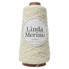 Yarna Linda 美利奴毛線 100g, 1個, 701 檸檬