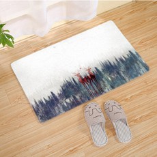 더플 뿔사슴 미끄럼 방지 매트, no 9