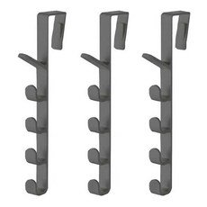 클리니스 다용도 스토리지 행거, 블랙, 3개