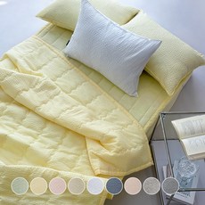 DAYMADE 繽紛果漾泡泡紗夏季涼被, 檸檬雪酪