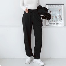 gavijean 女款彈性毛圈鬆緊束口運動褲