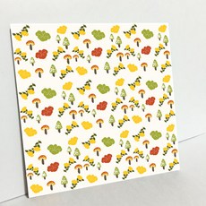 HTP 傳統花紋瓷磚畫框 雲紋 自然山水紋 K0511 1000911, 1個