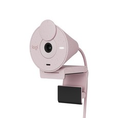 로지텍 BRIO 300 웹캠 로즈핑크, 960-001449