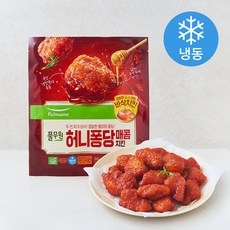 풀무원 허니퐁당 매콤치킨 (냉동), 350g, 1개