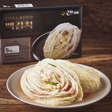 알찬마루 백김치, 5kg, 1개