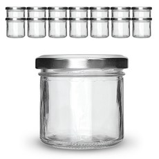 MIR 迷你半高玻璃瓶 120ml, 15入