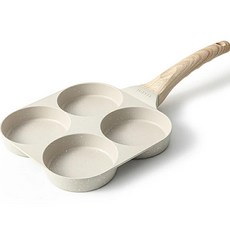 CAROTE IH電磁爐適用四格蛋煎鍋, 18.5cm, 1個