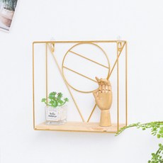 幾何圖形公仔架, 1個