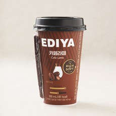 이디야 카페라떼, 1개, 300ml