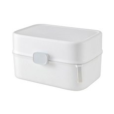 中間有隔板的內衣襪子收納盒, 1個