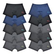 JAMES DEAN 男士絲滑觸感標誌貼身平口褲 5款 x 2件組