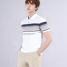 보이투맨 남성용 부드러운 면혼방 반팔 카라 티셔츠 NTN132