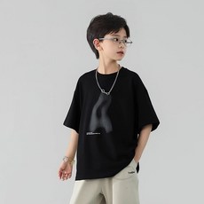 Starbean 兒童印花圓領寬鬆短袖T恤