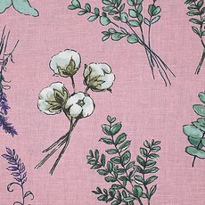 동대문단추왕 홈패션 린넨 원단, 123 Pink