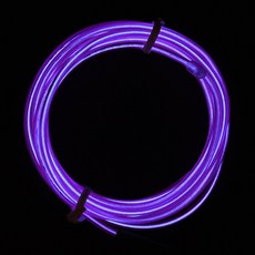 PARTYHAE EL 冷光線 + 變壓器, 紫色, 1個