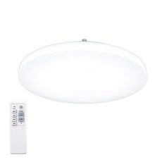 WONHA Naspil Diva 圓形可調光LED吸頂燈 50W + 遙控器, 白色