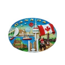 세계 여행 컬렉션 냉장고 자석, 아메리카캐나다A