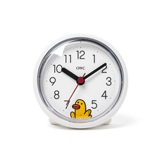 OWC 靜音吸附式防水浴室圓形壁鐘, 德順義