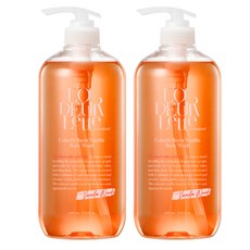 로더렛 인 잉글랜드 컬러핏 바디 워시 번트 바닐라 우디, 1L, 2개