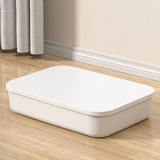 虎鳳蝶 Dailylog 模組化食品儲藏室收納箱 扁平型附蓋