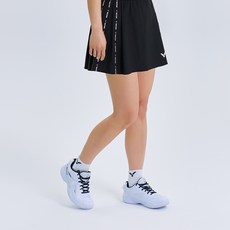 빅터 여성용 아이코닉 크루 배드민턴 스커트 VT25ASK007F