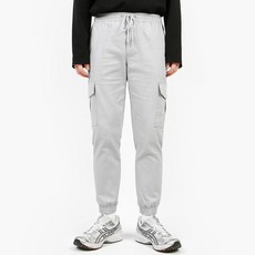 남성용 코튼 밴딩 조거 카고 팬츠 P2981