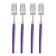 叉子組, 藍紫色, 4個