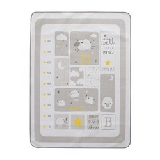 베이비앤아이 순면 유아방수요, 구름, 1개