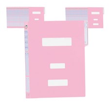 Youngoh 環保公文夾, 50個, 粉紅色