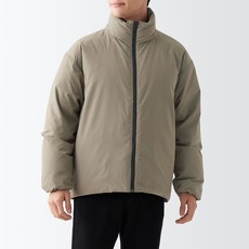 무인양품 남성용 발수 재생 폴리에스터 다운 재킷 ADG41A2A