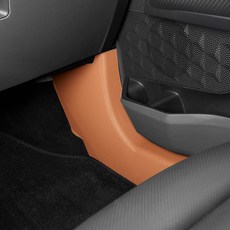 MAYTON Torres 改裝 防刮 人造皮革 引擎蓋側飾板 SC C570-26, 棕色, 雙龍 Torres