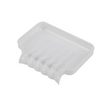 새드리 모던 물 잘 빠지는 비누받침, 화이트, 1개