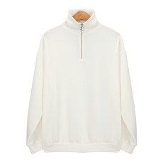 DIELCRI Oversize半拉鍊針織上衣