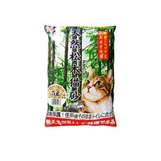 IRIS OHYAMA 愛麗思歐雅瑪 天然松木貓砂 YNMC50, 5L, 1袋, 無香