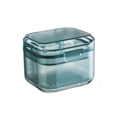 yoromkorom 高級假牙收納盒 箱 藍色, 單品