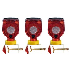 太陽能圍籬警示燈, 3個